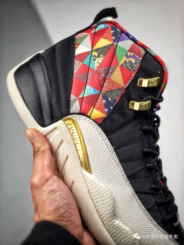 air jordan 12 "cny" aj12已亥中国年限定,猪年百家衣