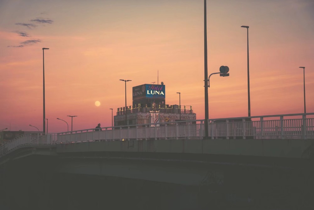 黄昏,朦胧,背景图