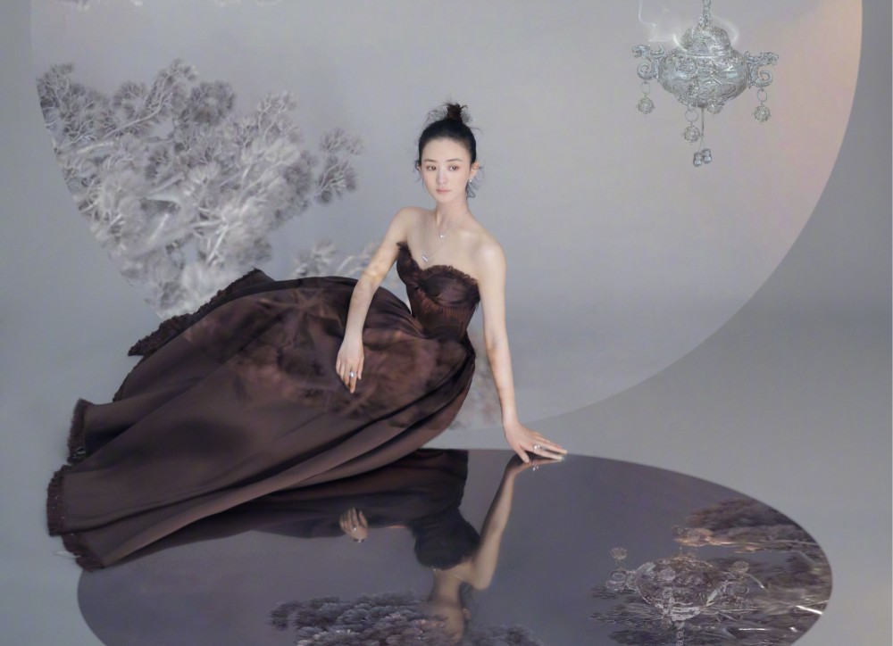 赵丽颖,时尚,明星,中国风,美女
