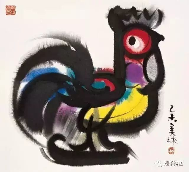 韩美林动物画