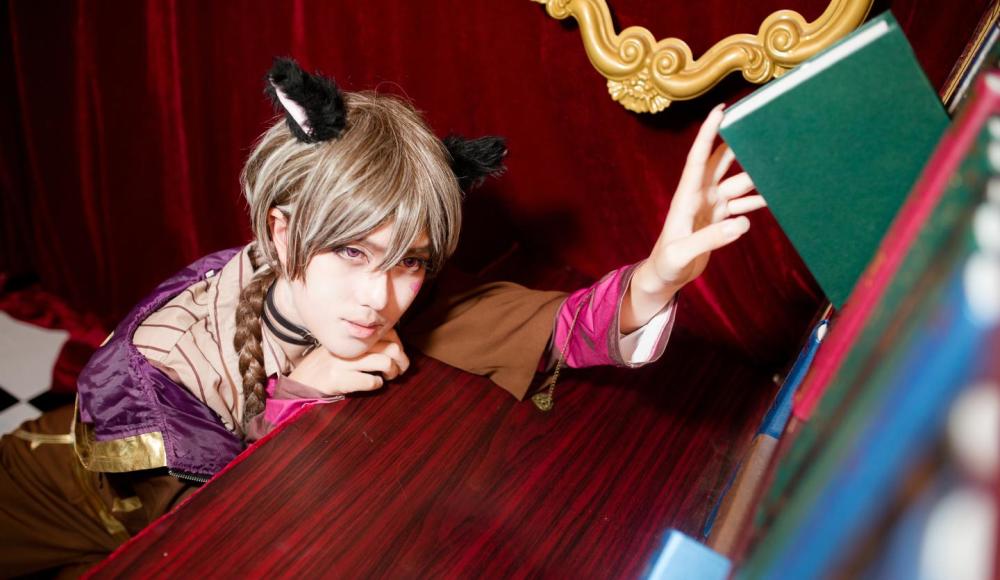 梦100淘气小哥哥柴郡猫未觉cos