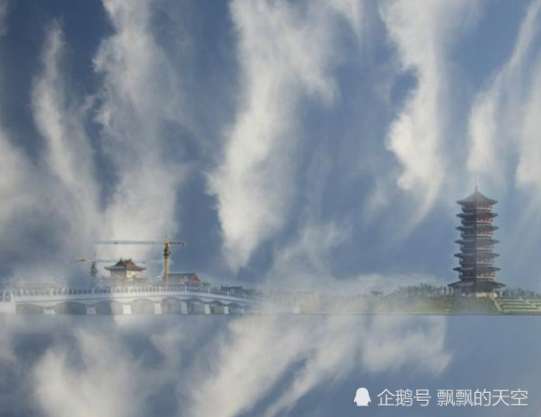 中国山东惊现海市蜃楼,地球上找不到原形,专家知乎时空错乱