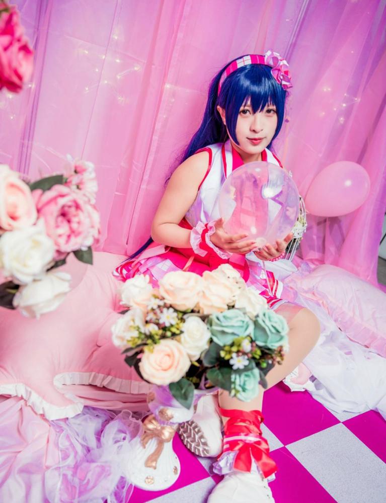 cosplay:粉色梦幻少女