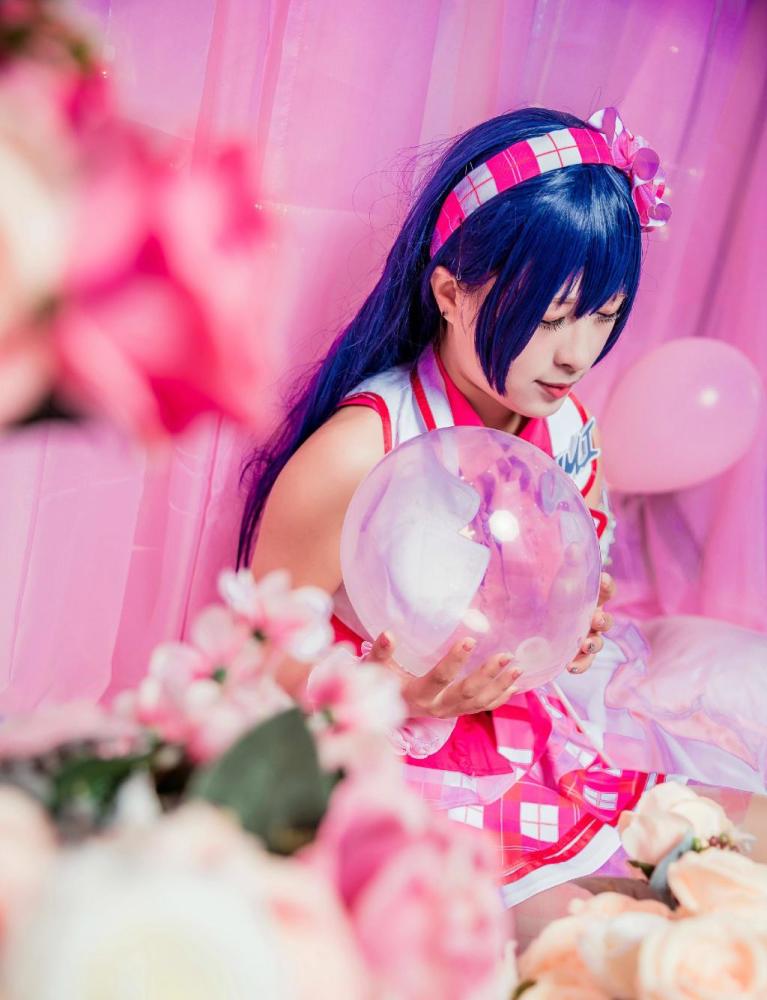 cosplay:粉色梦幻少女