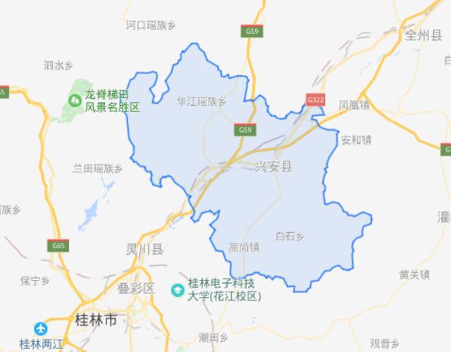 广西,兴安县,桂林地区,人口