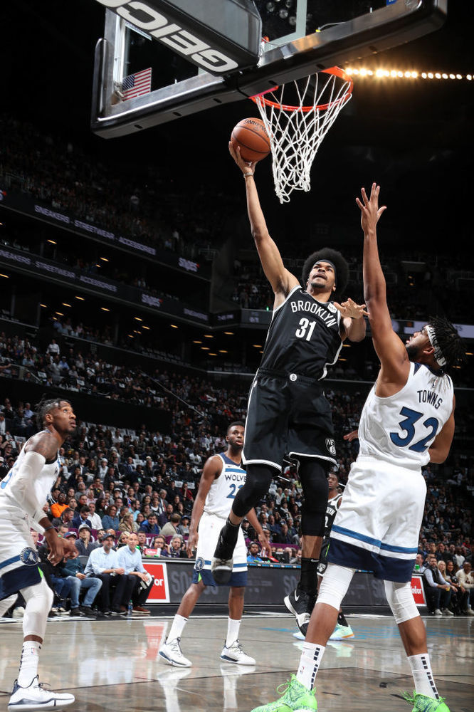 常规赛:篮网VS森林狼 图集