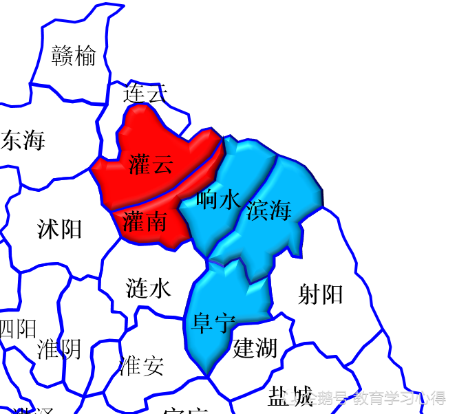 江苏苏北5个地级市,最富的和最穷的县区,差距有多大?