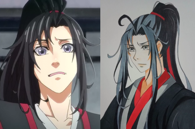 美术生对魔道祖师下手了 忘羡cp没啥 看到温宁 赶紧抱回家 看点快报