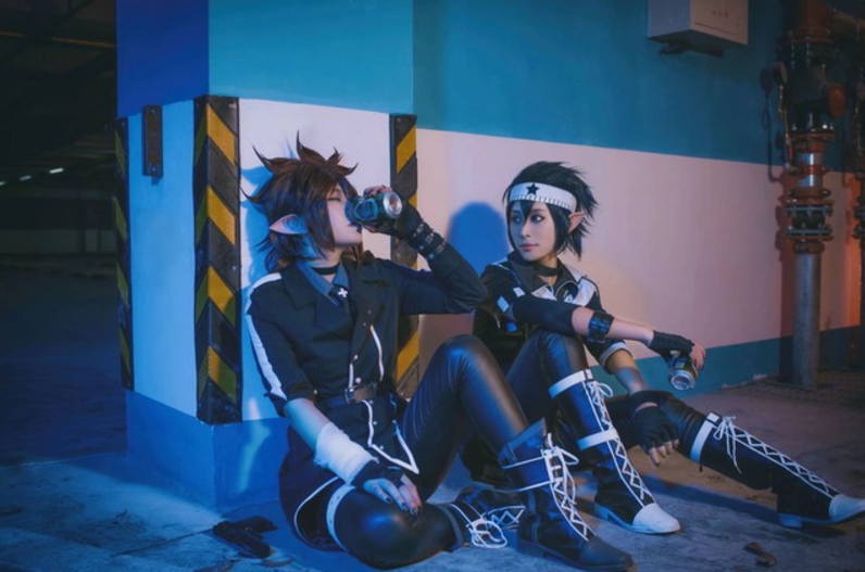 cosplay:凹凸世界 安迷修&雷狮 帅气男神