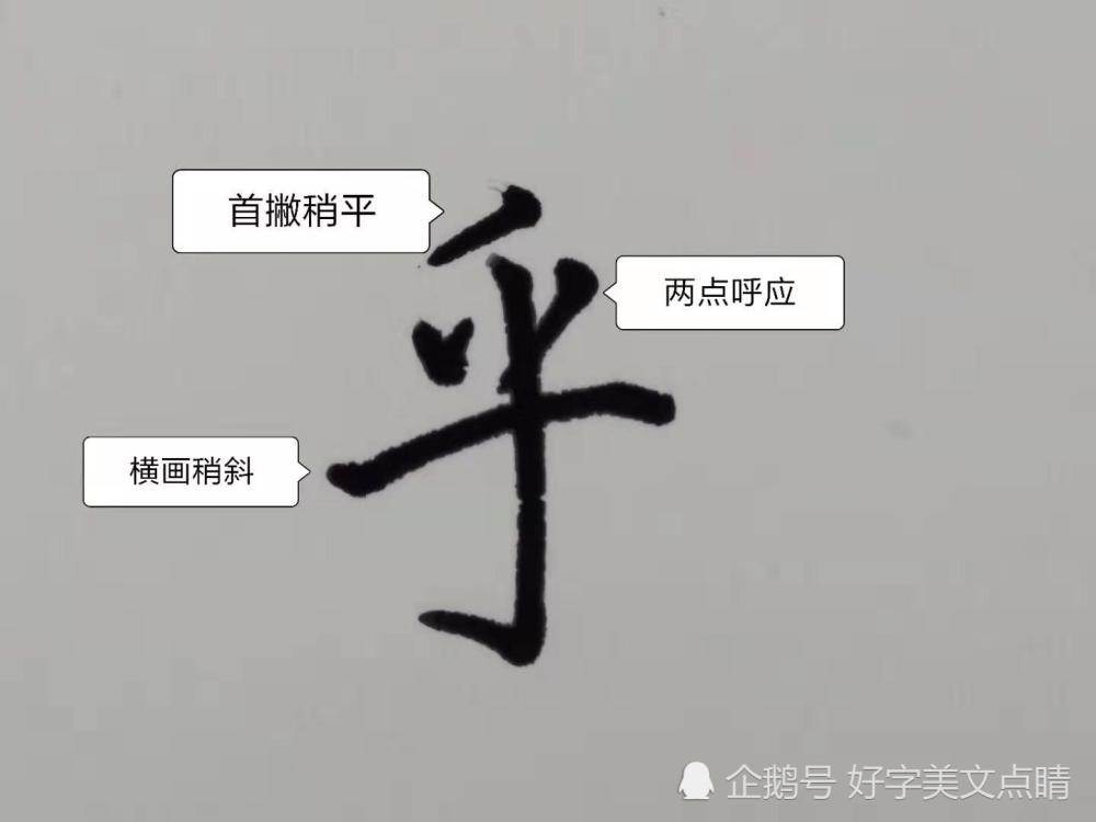 独体字,楷书,硬笔,悬针竖,运笔