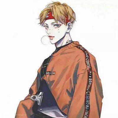 冷酷帅气的动漫男生头像 超拽霸气的潮流男生动漫头像
