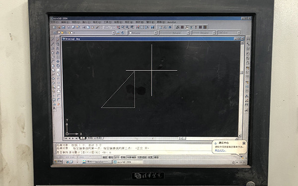 autocut线切割系统画图镜像操作教程