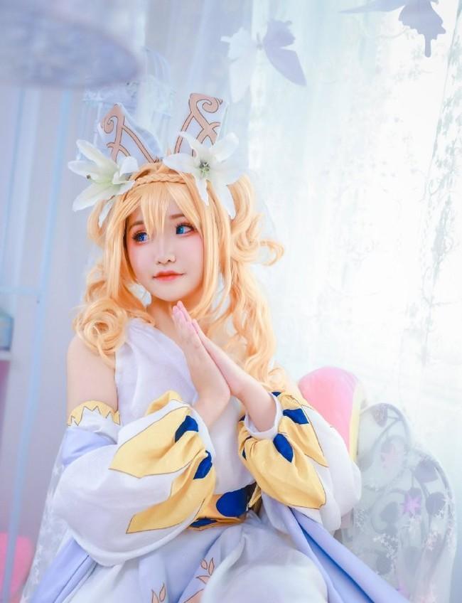 cosplay:王者荣耀蔡文姬 华丽的繁星吟游