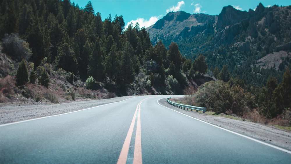 唯美公路风景高清壁纸,绝美景色壁纸