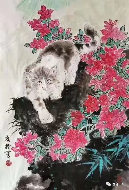 <strong></p></a>袁宏楷花鸟画</strong>欣赏高级工程师 花鸟画家 湖南省美协会员;文化部艺术