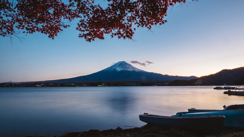 意境唯美富士山壁纸,浪漫美好的富士山,美妙绝伦