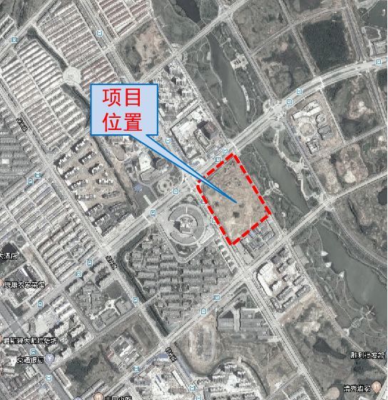 地块位于怀宁县高河镇永宁大道与经一路交叉口5,规划用地面积为53451
