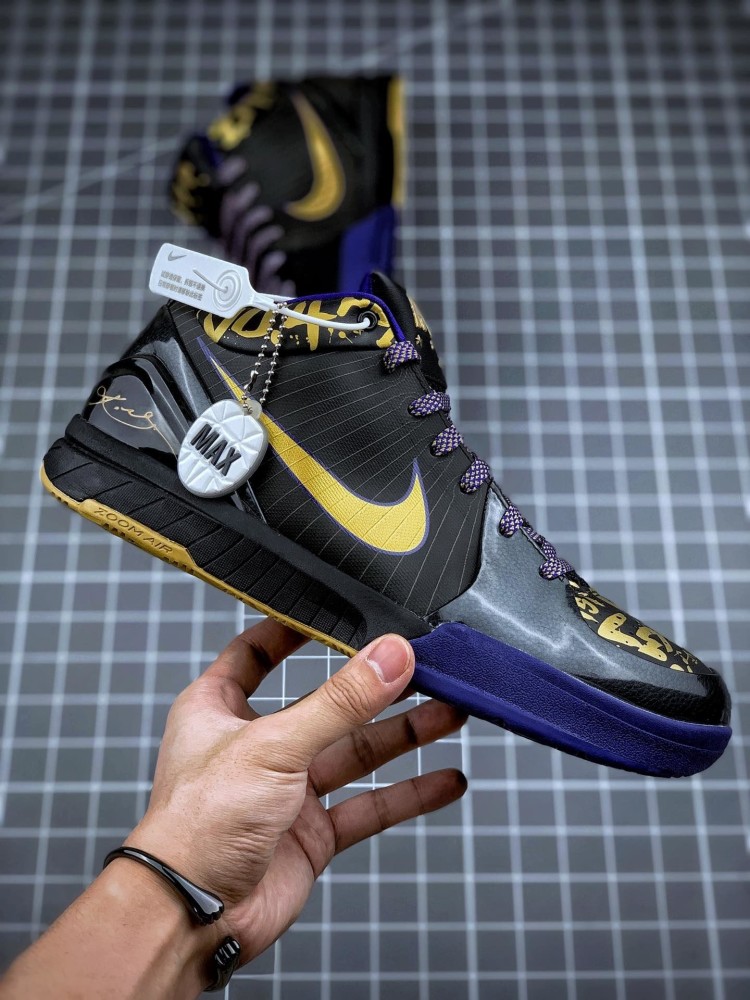 灭世纯原:nike zoom kobe 4科比四代 黑金mvp