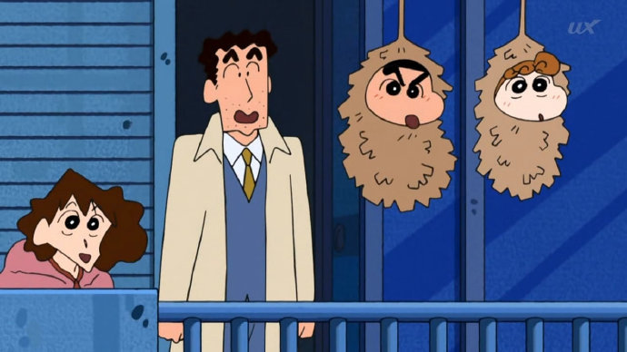 动漫图片,蜡笔小新兄妹俩