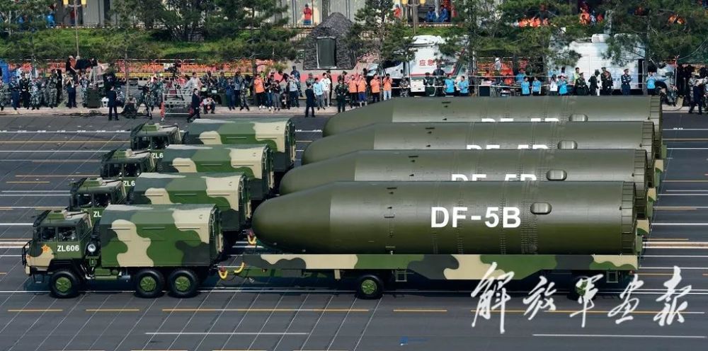 东风 -31 甲改核导弹方队 31 东风 -5b 核导弹方队