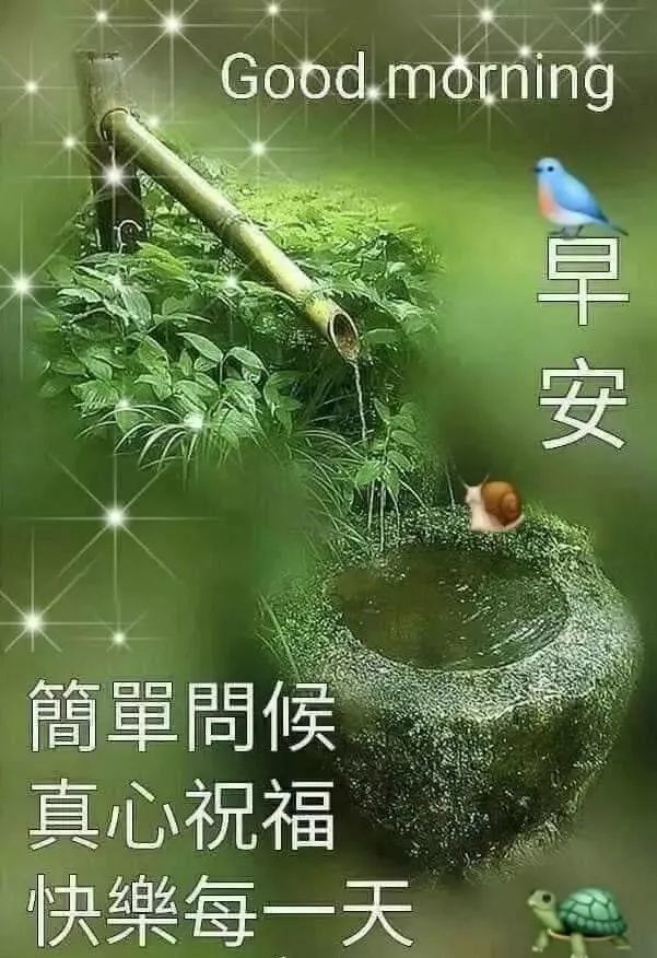 十月初一早上好问候语阳光句子 早上好问候图片表情