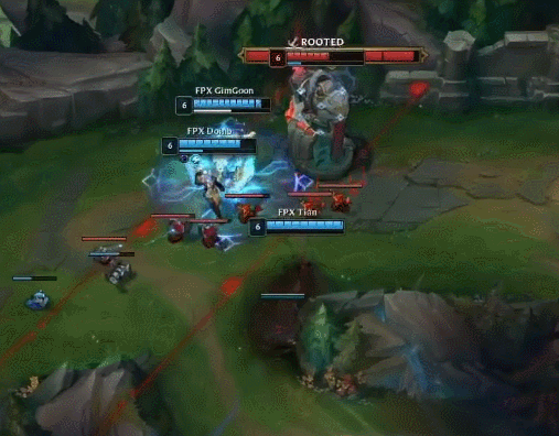 fnc小法师中单到处乱抓!第三局fnc成功击败fpx,扳回一城!