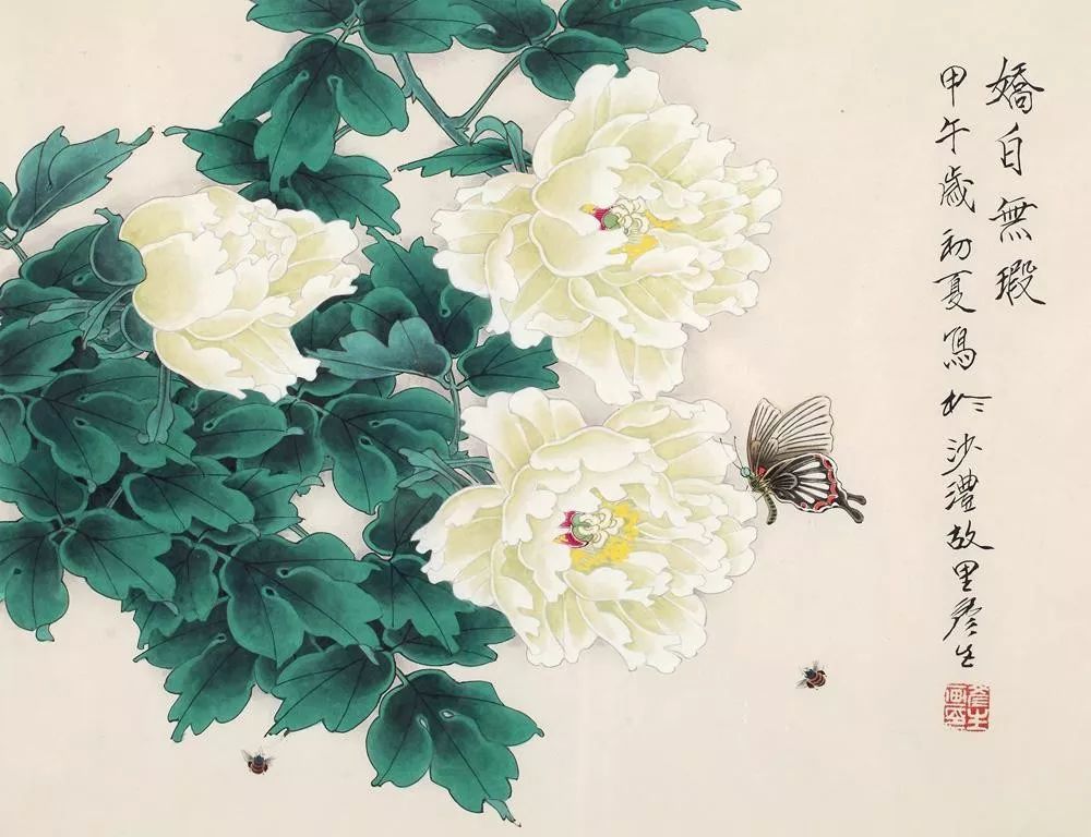 牡丹,周彦生,中国美术家协会,花鸟画,广州美术学院