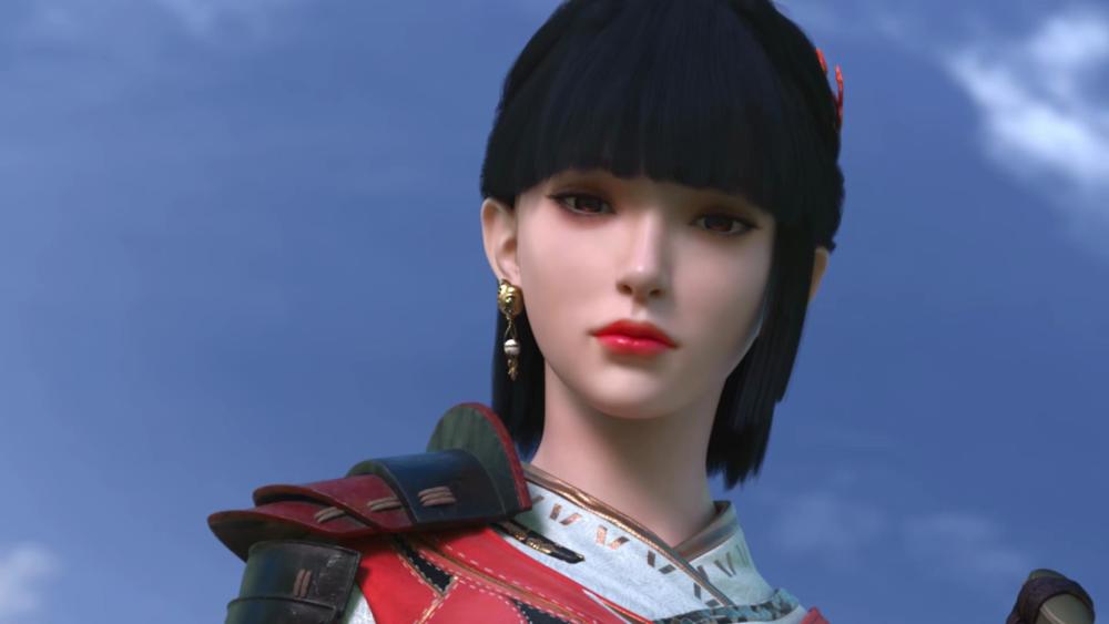 四海鲸骑:三大美女壁纸,鲛女持枪很帅,七杀很像埃及艳