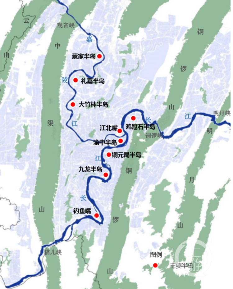 44个湾22条街30个沱5个峡 重庆