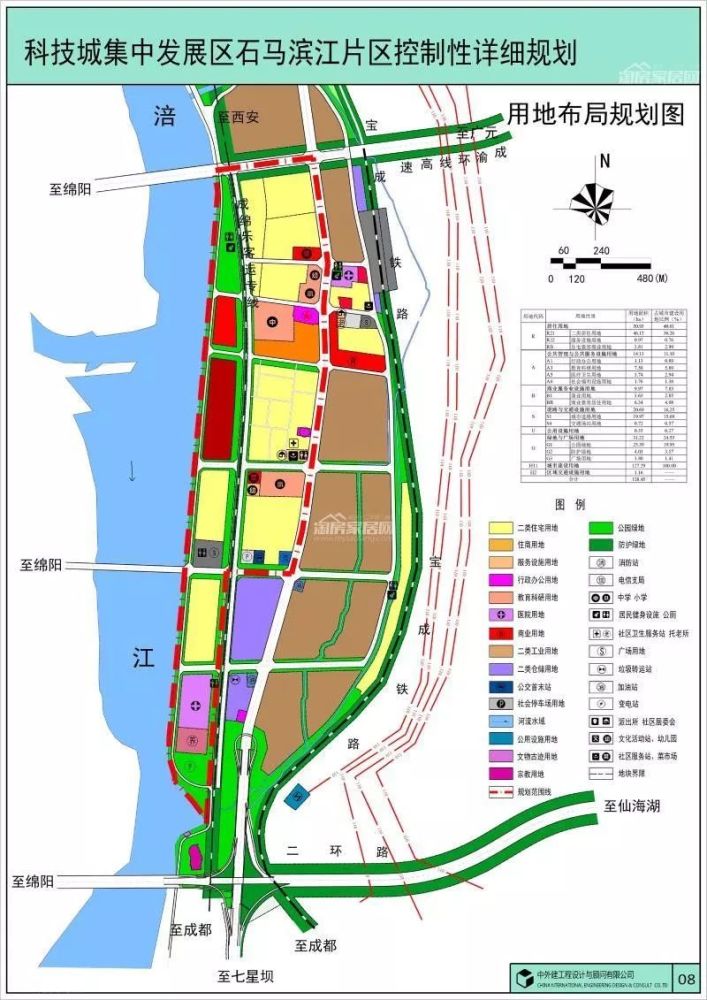 一周楼市:绵阳科技城集中发展区石马片区详细规划出炉