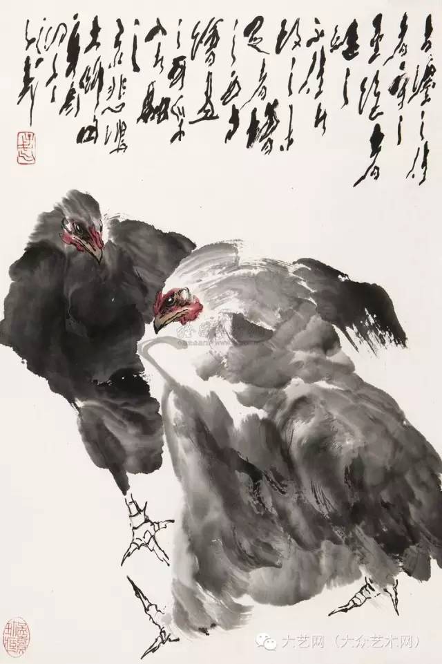 传神写意——王子武写意花鸟画作品欣赏