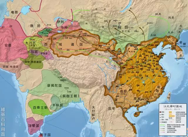 匈奴,地图,汉军,楚汉战争