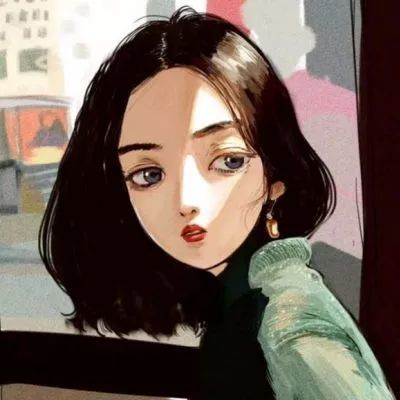 一组高冷气质,精致动漫女生二次元头像,每一款都霸气