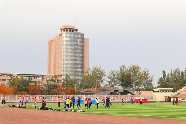 北方民族大学,宁夏大学,秋色,宁夏,银川,校园