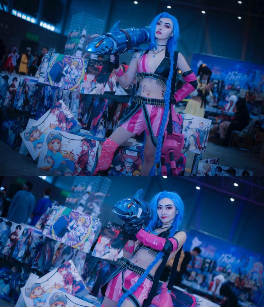 金克斯,cosplay,小姐姐,维纳斯