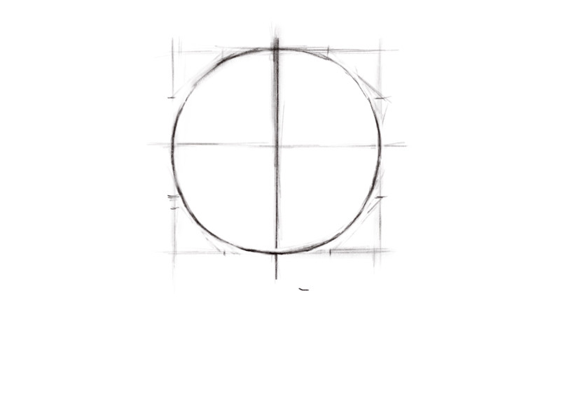 从零基础学画画——一个圆的诞生