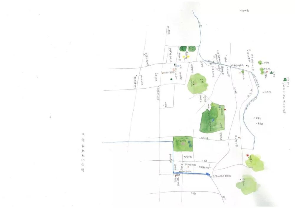 听说你喜欢为来京都玩的朋友手绘地图?