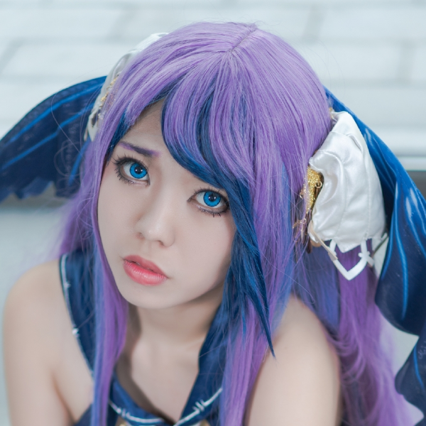 人鱼姬cosplay,清新靓丽,可爱迷人的小姐姐