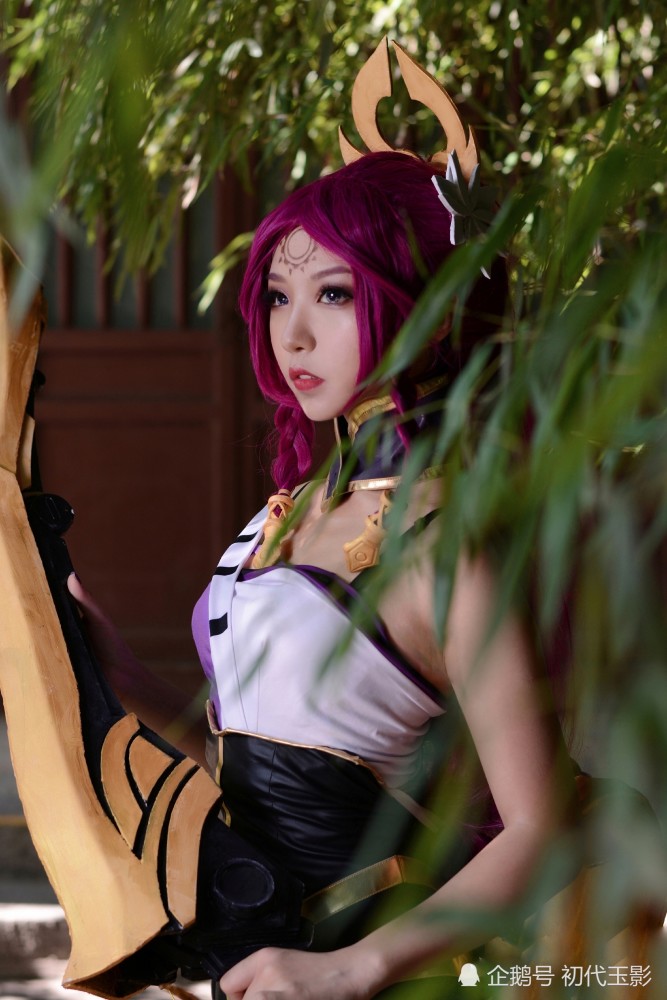 cosplay伽罗:若你的心需要安放,却把它刻在长城上吧!