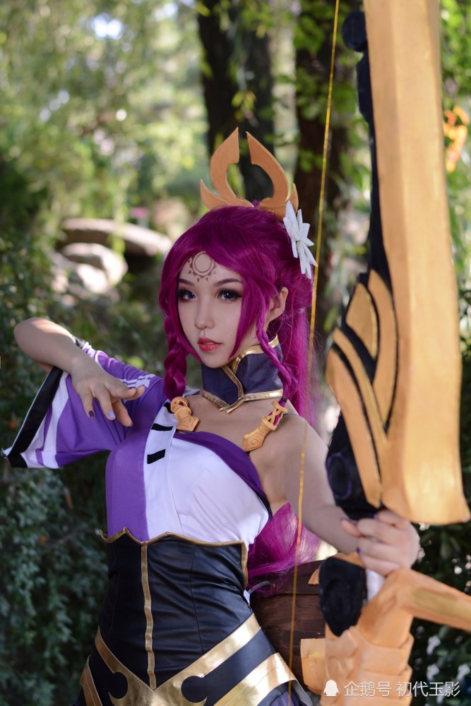 cosplay伽罗:若你的心需要安放,却把它刻在长城上吧!