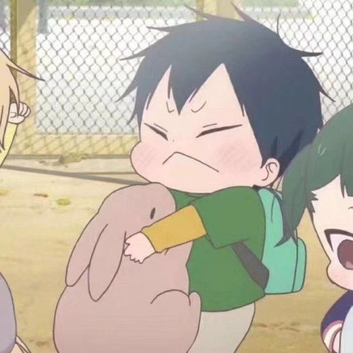 至尊版·甜到齁·情侣头像,同你人潮一相逢,便胜过人间无数