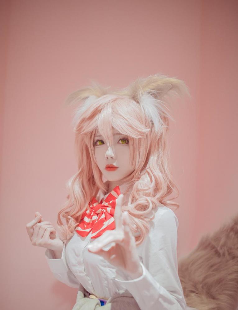 fate:小姐姐的玉藻前cosplay很好看了