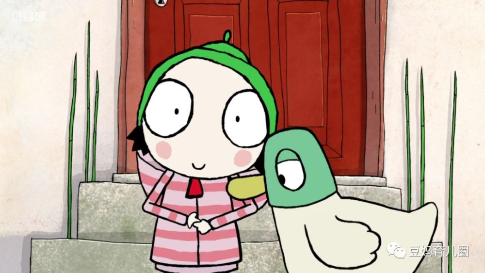 bbc出品儿童益智动画片莎拉和乖乖鸭 sarah&duck 中文