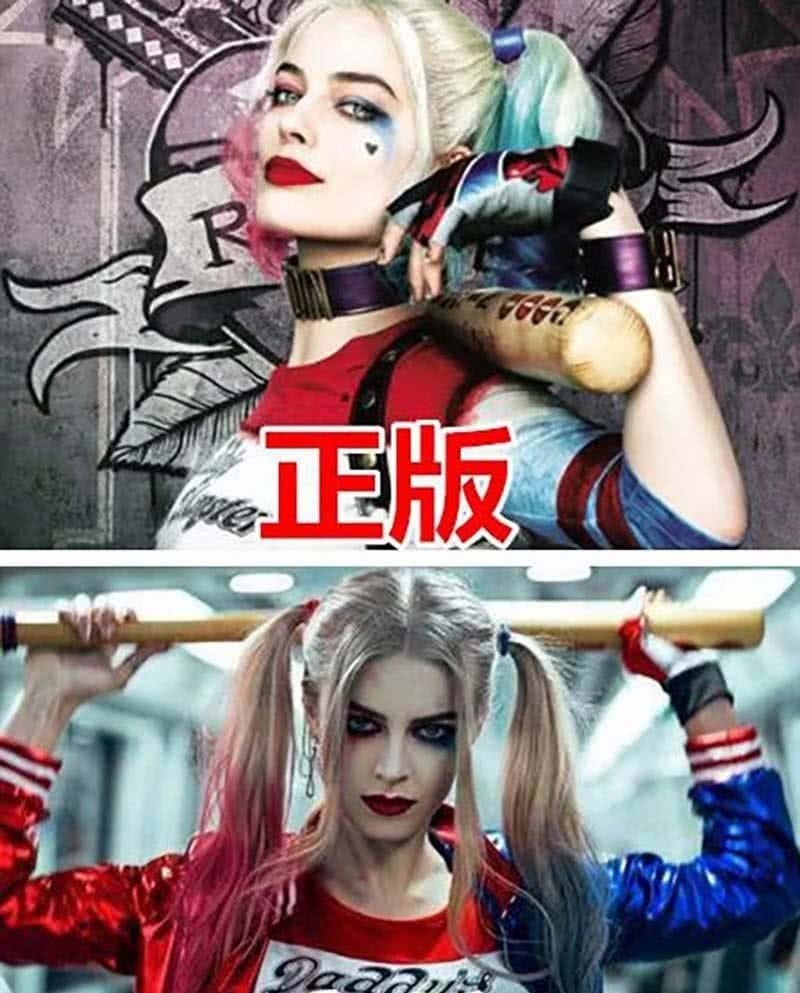 正版vs高仿,北极星更白皙,小丑女更男人,唯独图4惊艳众人!