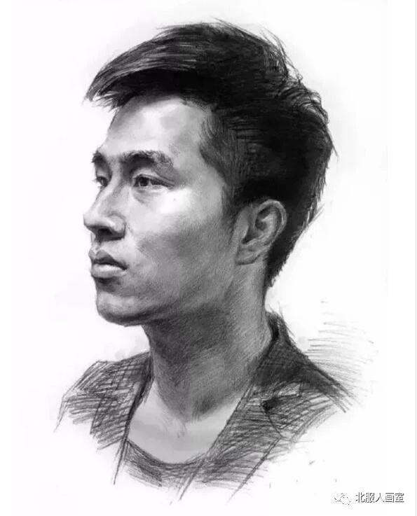 干货技巧篇:素描人像不同年龄性别怎么画 考试必知!