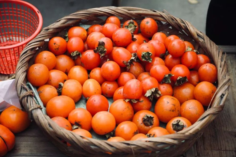 柿子,柿饼,番薯