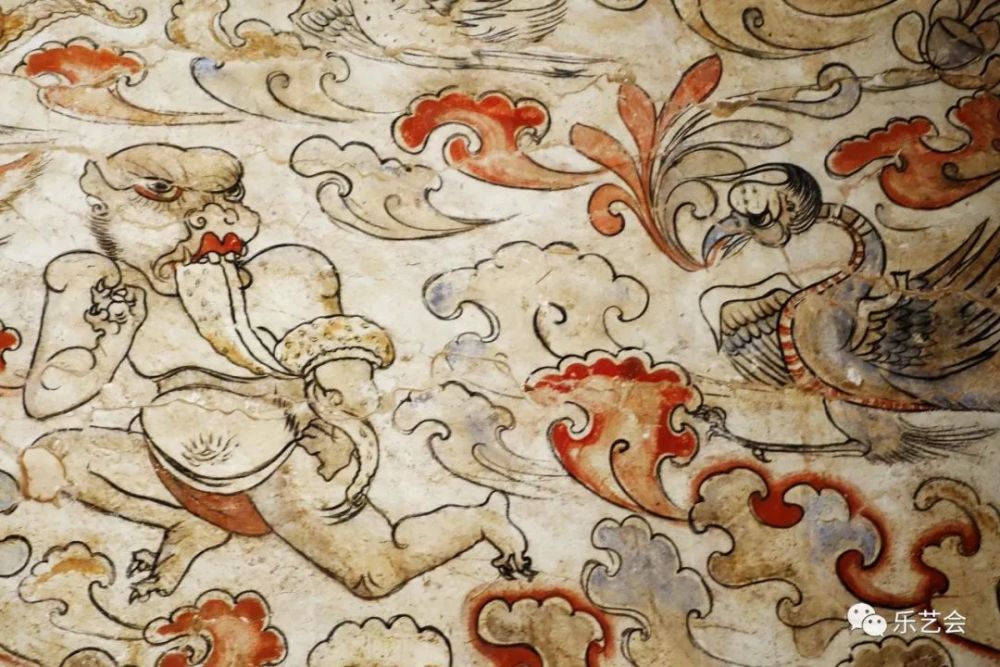 北朝记忆之升仙图下:《山西忻州九原岗北朝墓葬壁画数字化成果展》
