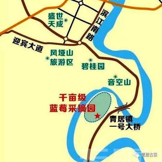 这里,风景优美,山上苍松翠柏,常年烟云缭绕,素有"青居烟树"之称,旧为"