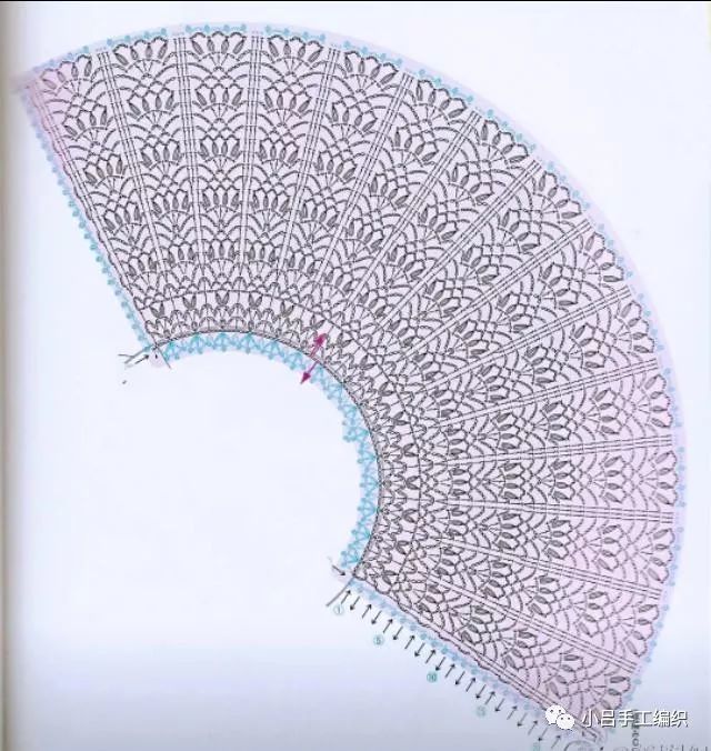 泡泡花样披风,钩针款效果,漂亮百搭