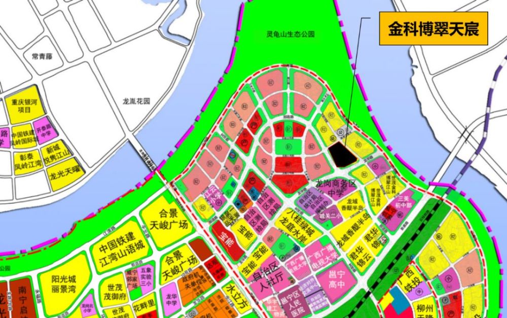 龙岗,南宁,五象新区,滨江公园,板块,金科